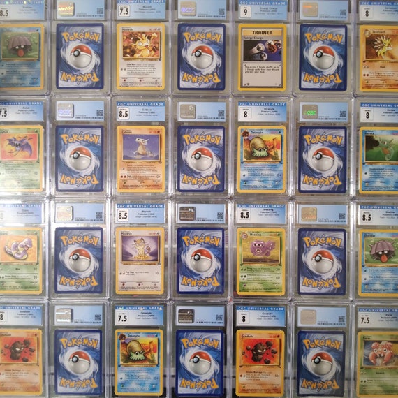 Pokemon Cards Collection Bundle Variety Lot 100+ W/ VINTAGE Graded Card - Etsy Pokemon Cards Collection Bundle Variety Lot 100+ W/ VINTAGE Graded Card - Etsy
