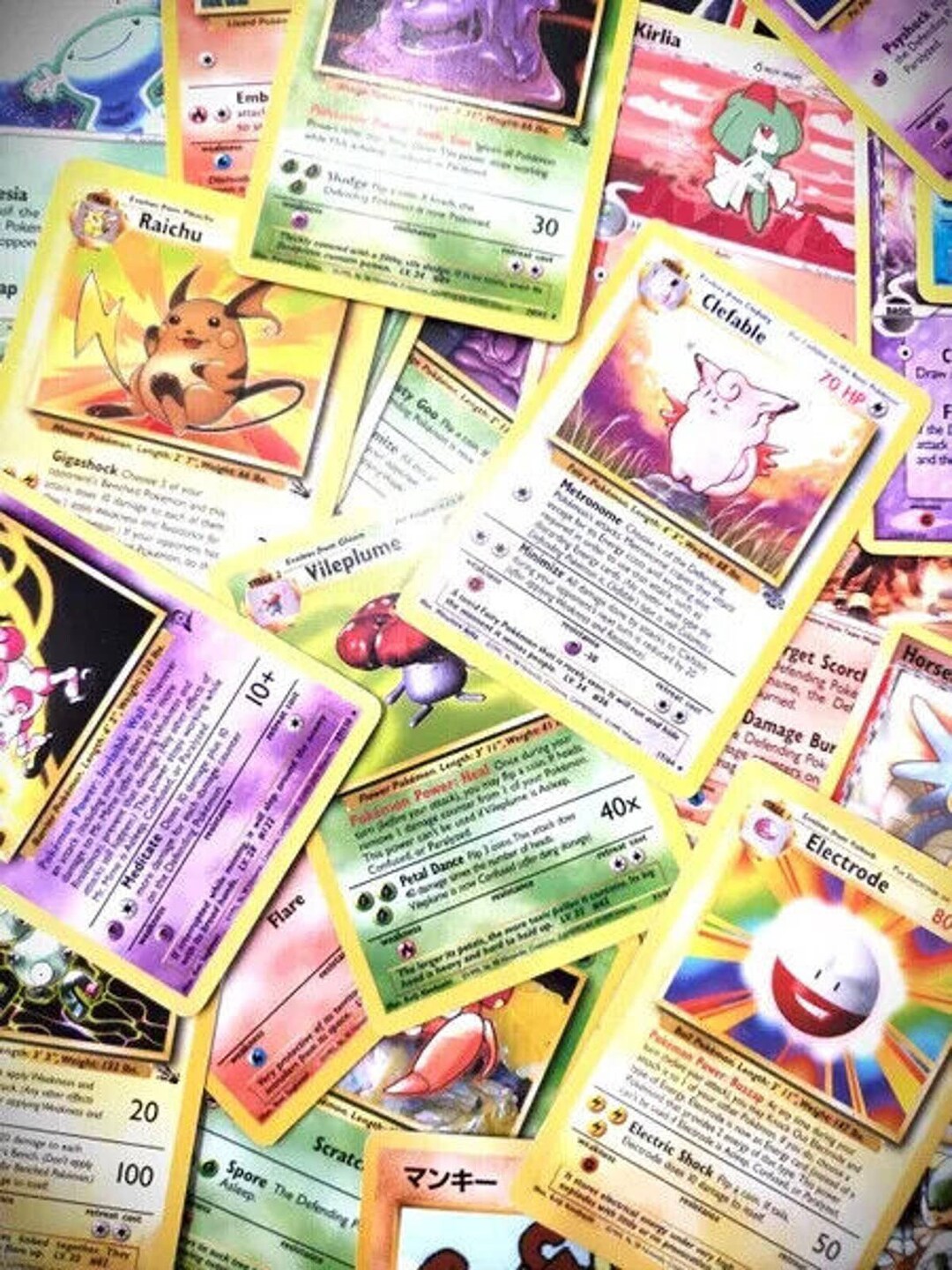 ポケカ旧裏18点 まとめ キョウ / Pokémon Cards Vintage