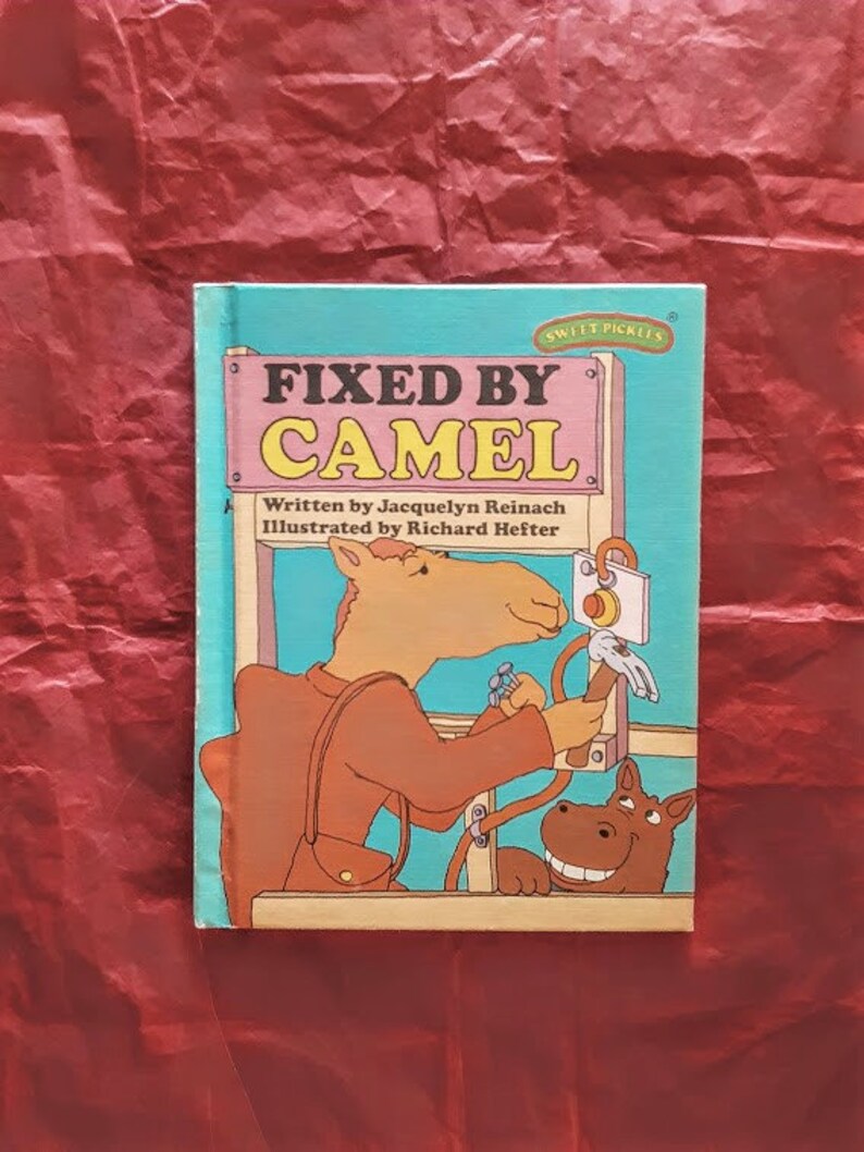 Vintage Sweet Pickles Fixed by Camel 1977 Weekly Reader Book Etsy