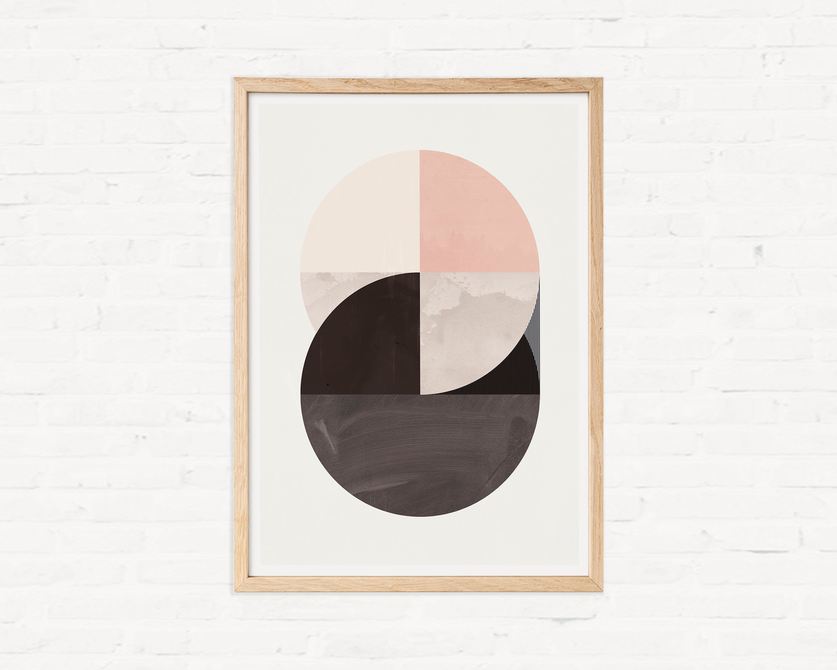 Abstract wall art Geometric wall print Modern wall art Etsy