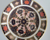 Royal Crown Derby Imari 1128 Plate for Cream Soup Bowl