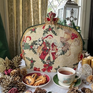 Théière Père Noël SANTA – Céramique Multicolore, Neuve, Jamais Servie, Décor Noël