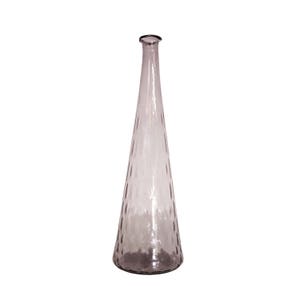 Smoked Purple Hand Blown Glass Vase