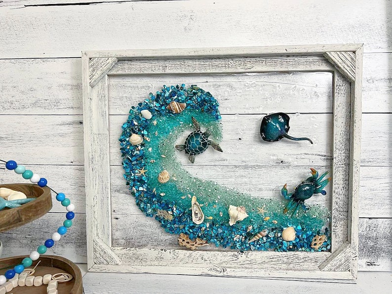 Sea Life Wall Art Picture Beach Home Decor Coastal Home Etsy