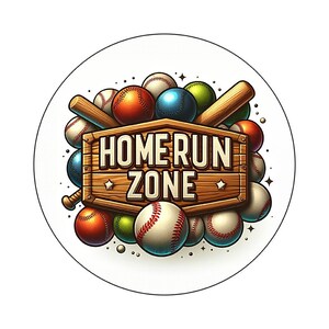 Honkbal sportbord, Home Run Zone metalen kransbevestiging, honkbalbenodigdheden, honkbalbord,