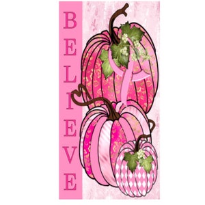 Breast Cancer Awareness  Sign, Everyday Sign, wreath supplies, wreath attachment, Spring sign, Wreath sign,Inspirational sign,
