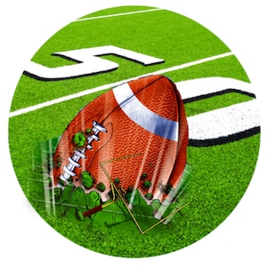 Fall Football Wreath Sign, Wreath Attachment, Sports sign, craft supplies,Fall