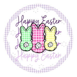 Bunny Butt Happy Easter Sign  , Summer sign, Spring wreath attachment, Spring decoration, Summer decor, Easter bunny, Wreath decor