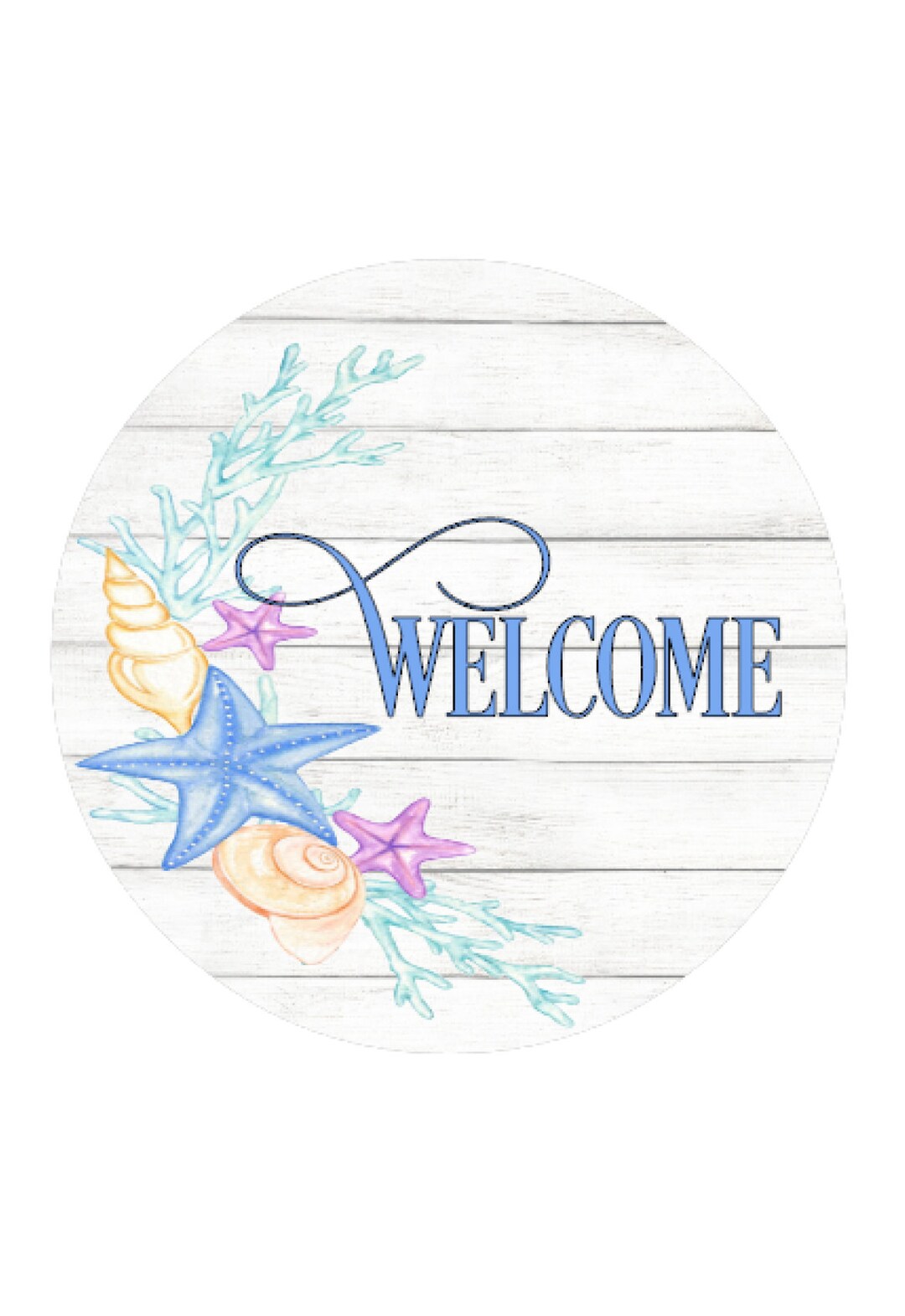 Welcome Beach Sign, Welcome to Our Beach House, Coastal Home Decoration