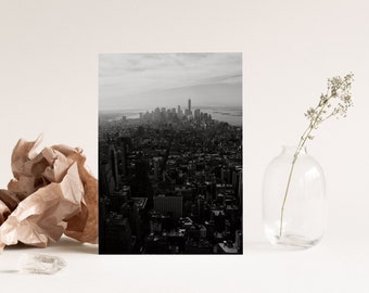 Card - New York - skyline