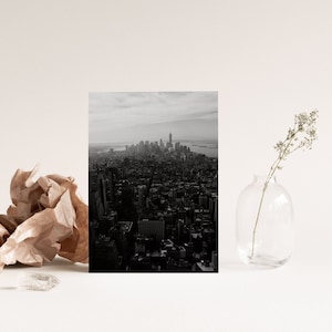 Card - New York - skyline