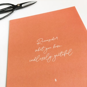 Grateful - Poster A5 - poesia