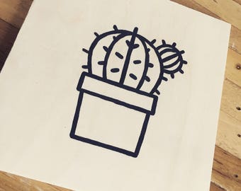 Scrabble symbol Cactus
