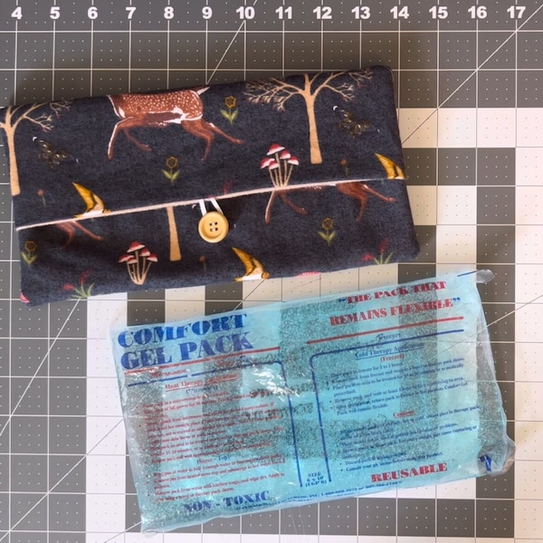 Flannel Ice Pack Cover DIY Sewing Tutorial - Video Access
