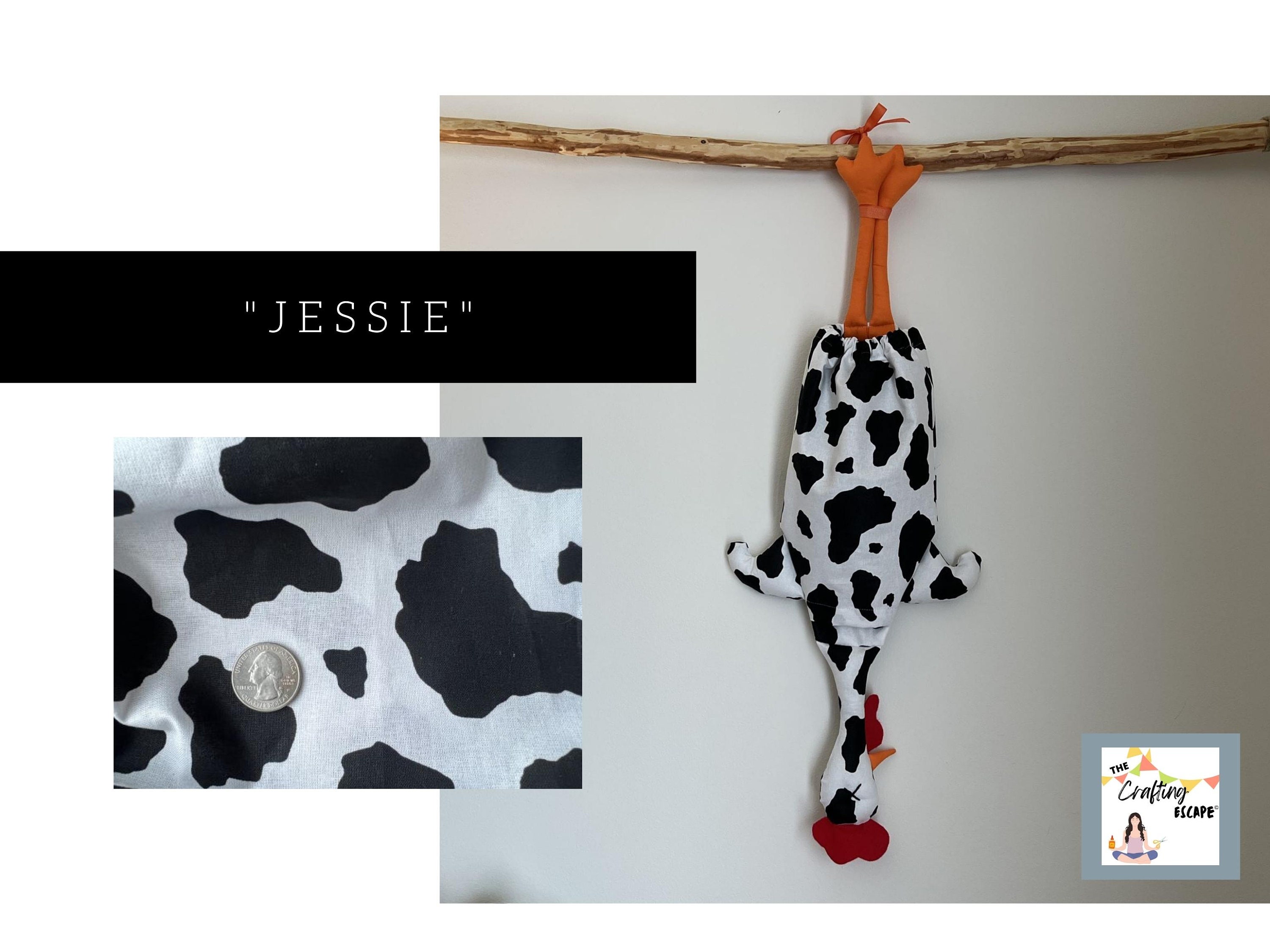 The Original Chicken Grocery Bag Holder. Classic Collection. Etsy