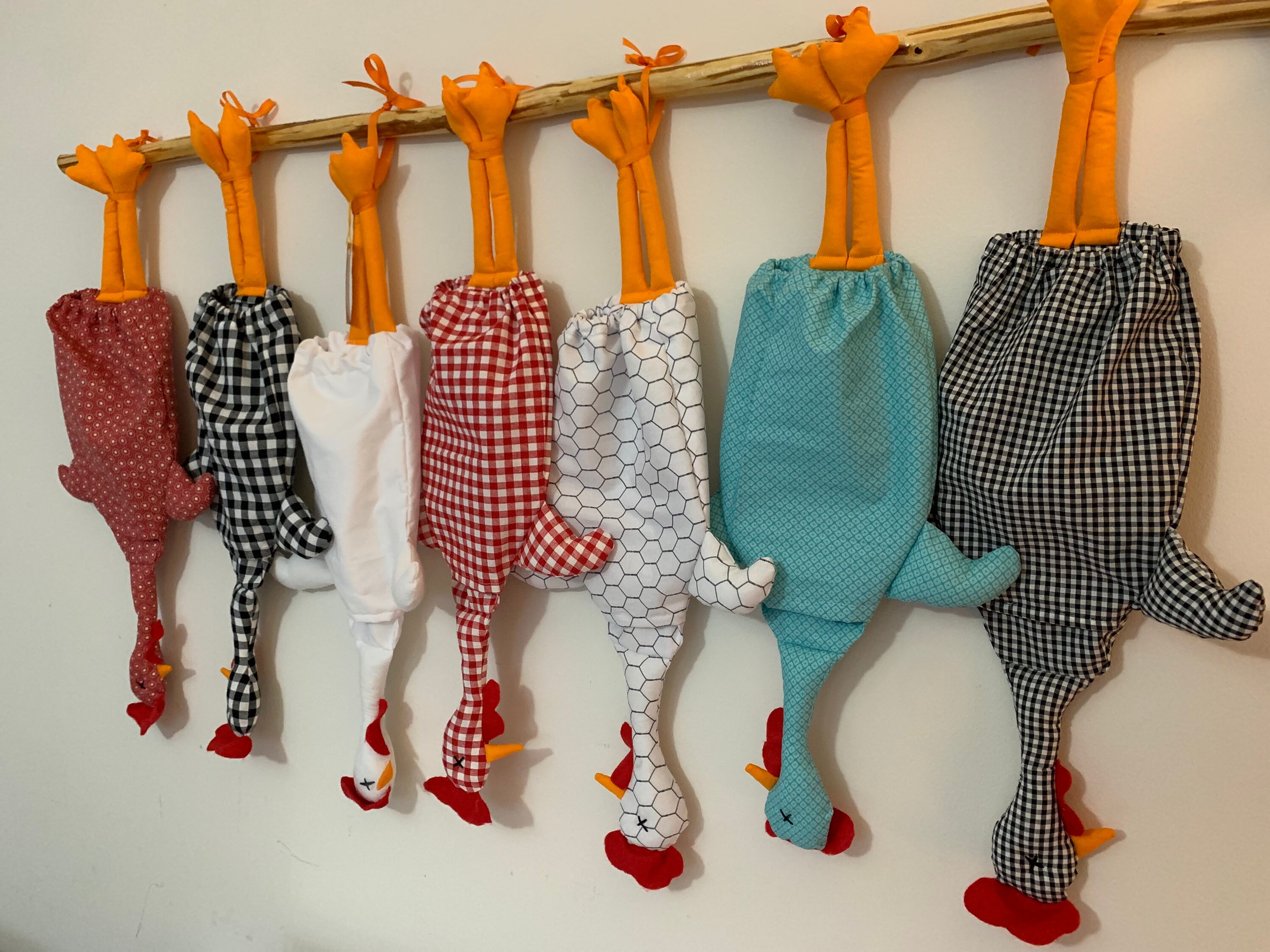 Chicken Grocery Bag Holder for organization Etsy