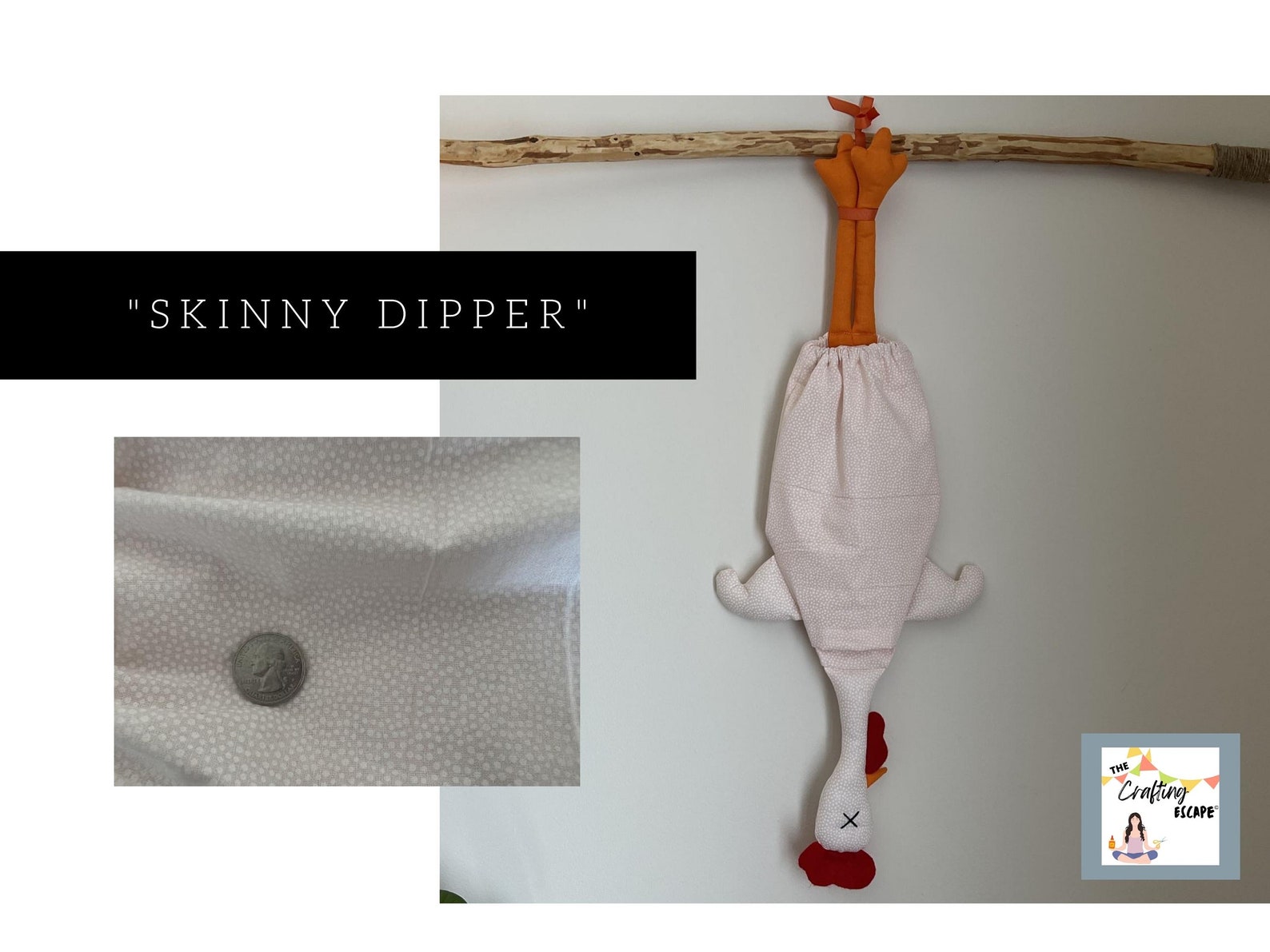 The Original Chicken Grocery Bag Holder. Classic Collection. Etsy
