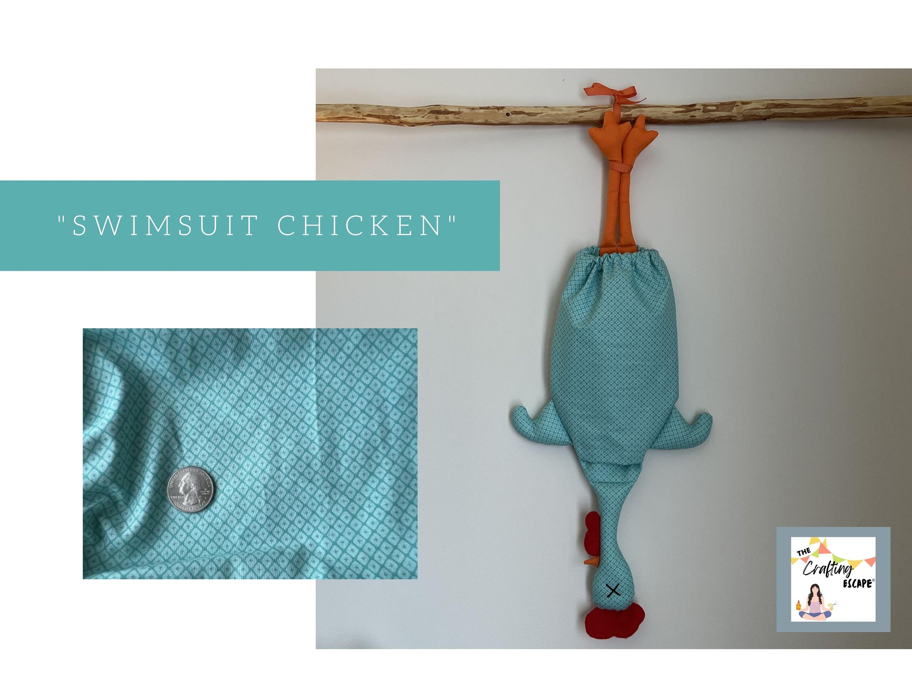 The Original Chicken Grocery Bag Holder. Spring Collection. Etsy