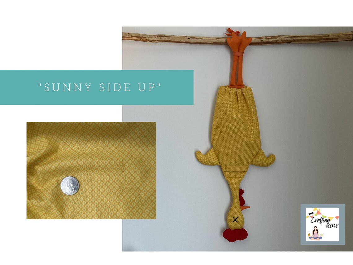 The Original Chicken Grocery Bag Holder. Spring Collection. Etsy