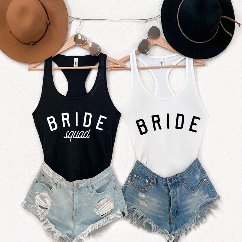 Bride and Bridesmaid Gifts Tees & Tank Tops
