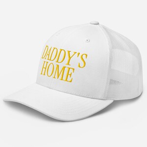 Daddy’s home Trump hat, Funny Trump embroidered hat, President Trump ball cap, Trump election memorabilia, Red Trump hat, Trump 45 47 hat
