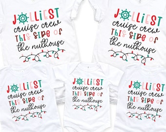 Christmas Cruise shirts, Matching Family Christmas Cruise T-shirts, Family matching Christmas cruise tee. Funny Christmas cruise shirts.