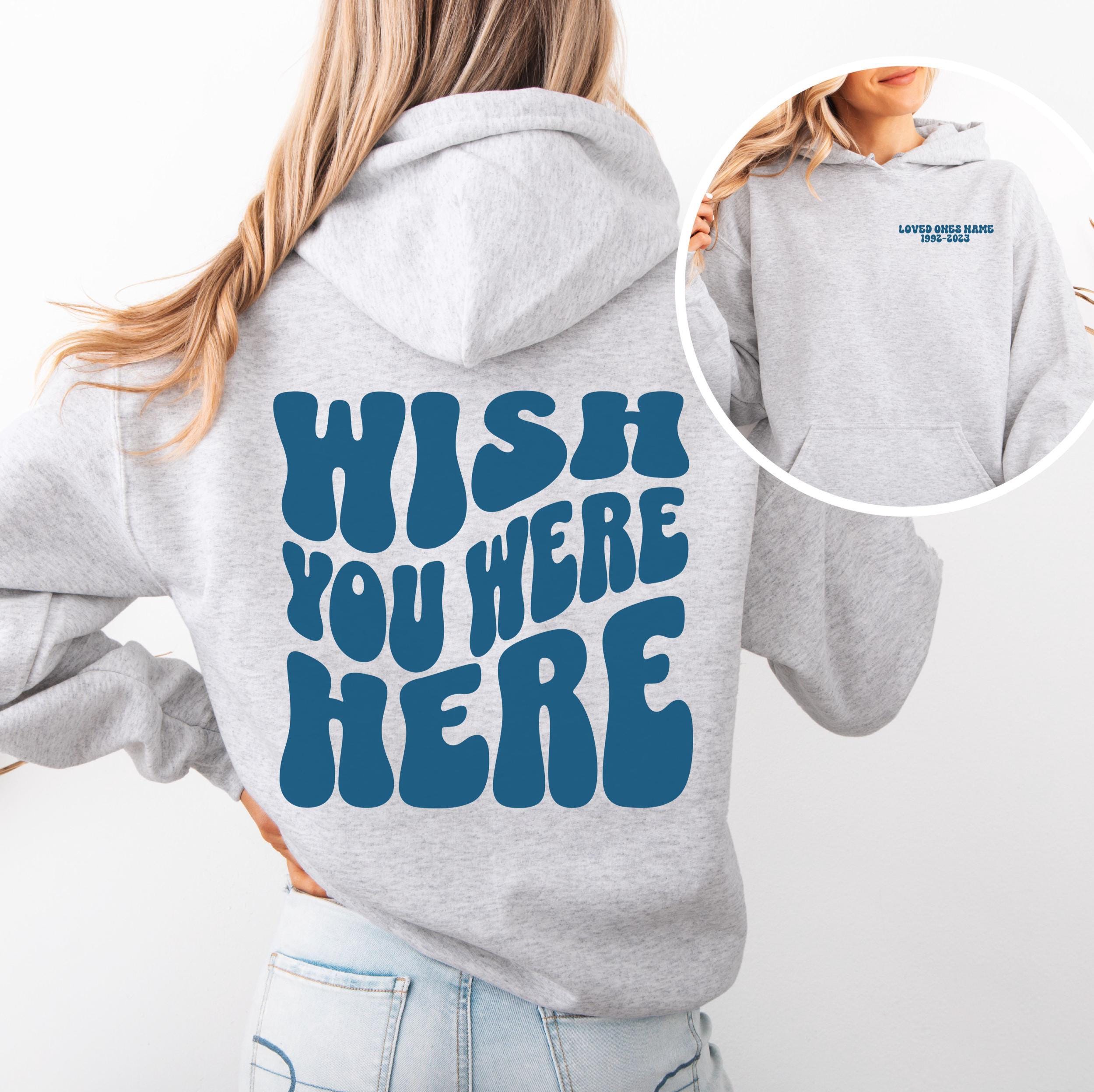 Personalized Memorial Hoodie, in Memory of Loved One, Custom Name