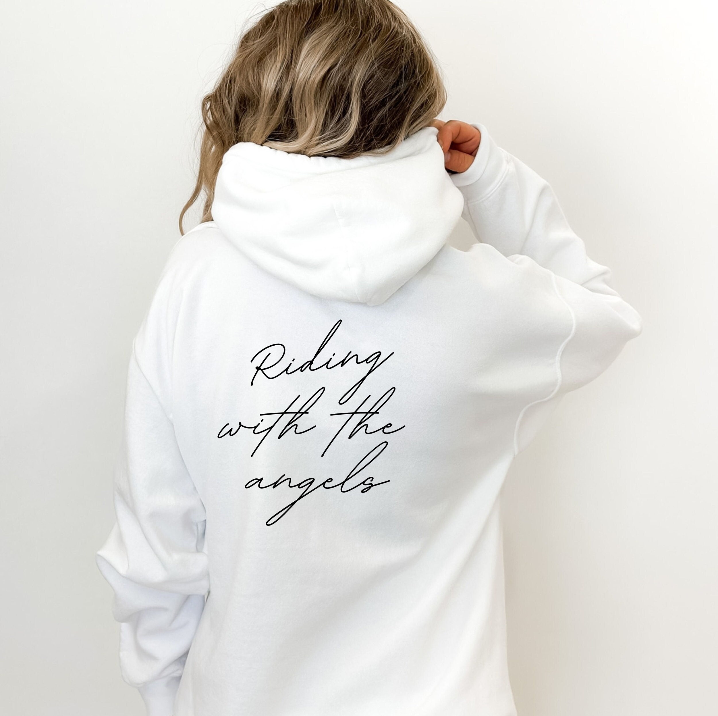 トップス Loved one Hoodie In Memory of a Lost Loved One Hoodie/sweatshirt. Personalized Name