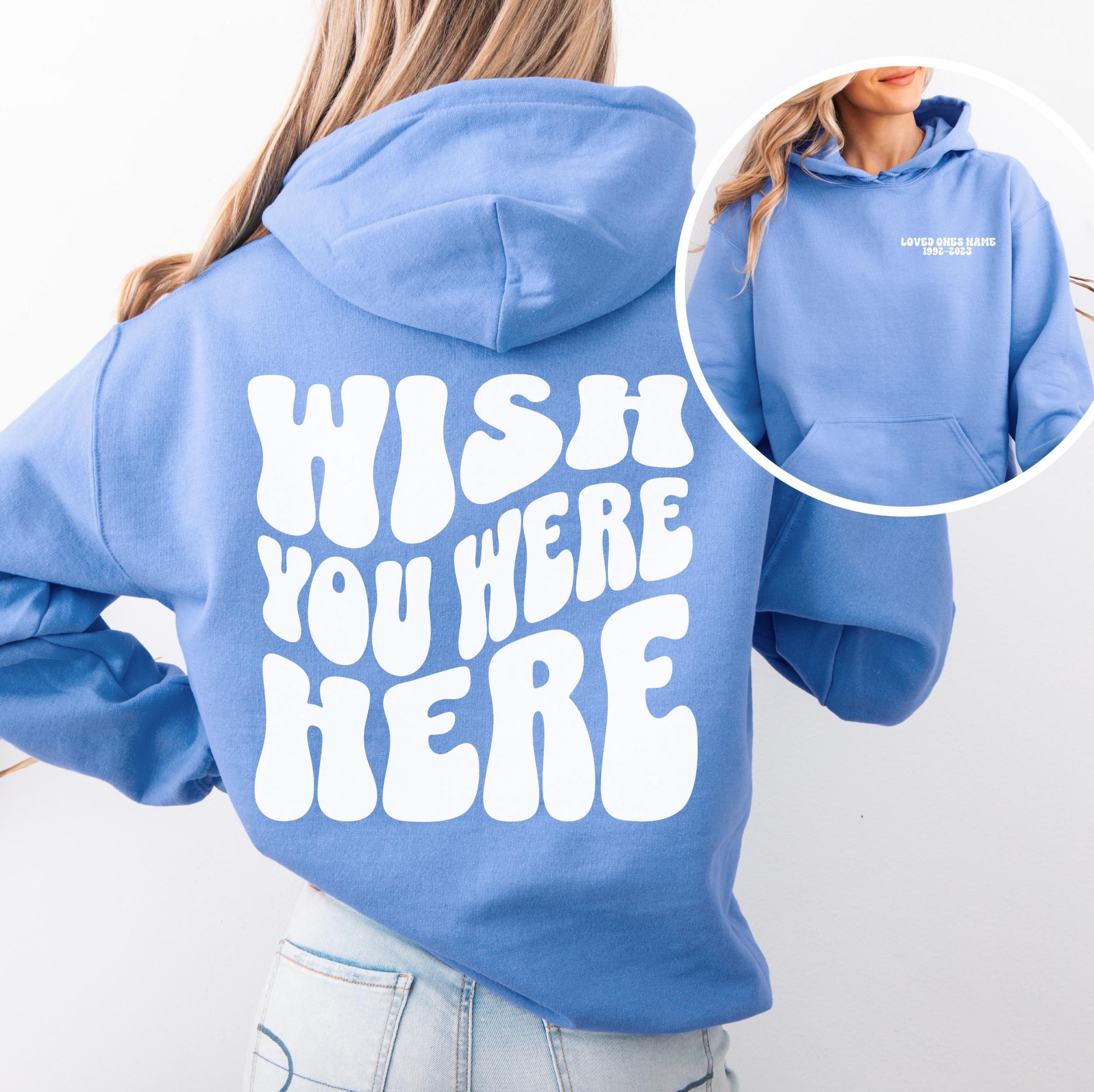 Personalized Memorial Hoodie, in Memory of Loved One, Custom Name