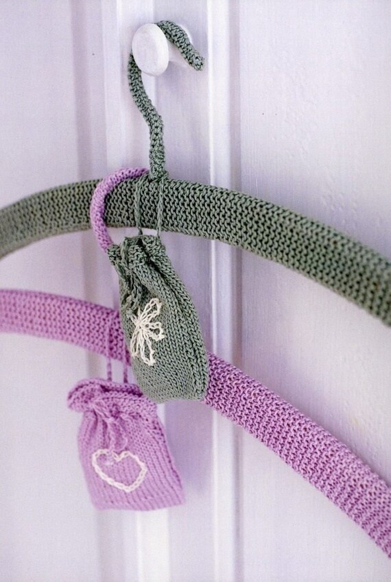 knitted coat hanger cover patterns