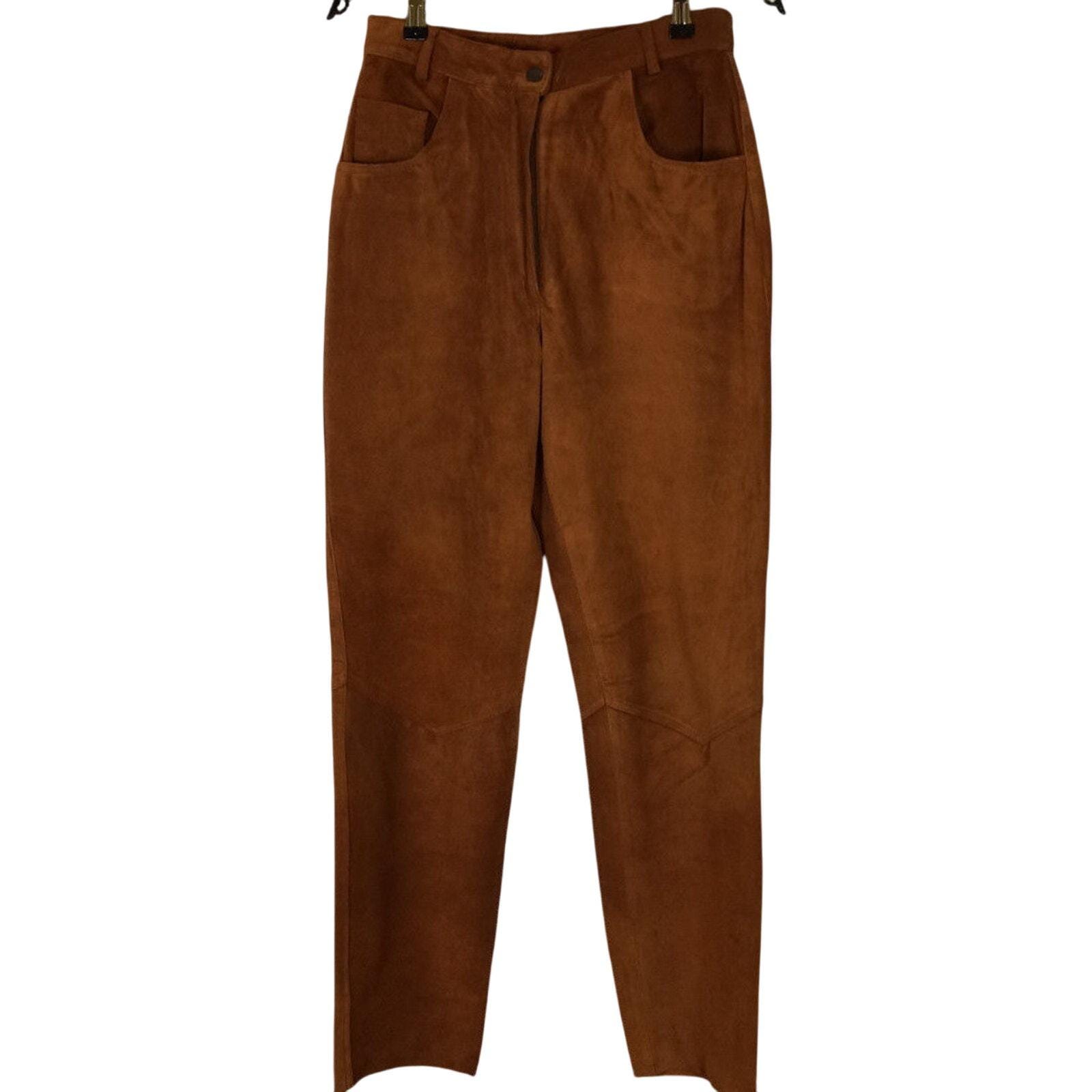 パンツ 1990s yessica pig suede pants vintage Pig Suede Pants - Etsy