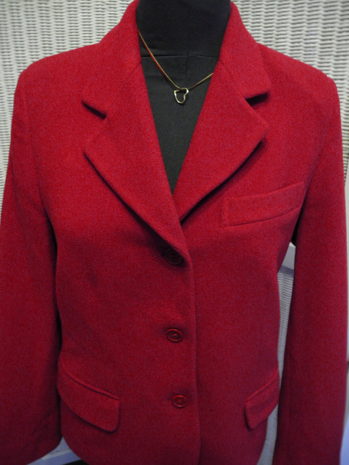 Jigsaw red clearance coat