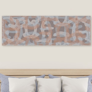 Vertical wall art print: Long narrow, 30x90, 16x48, 12x36 inch, modern