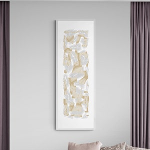 Extra large vertical wall art print, Long narrow, 30x90, 16x48, 12x36 inch, modern