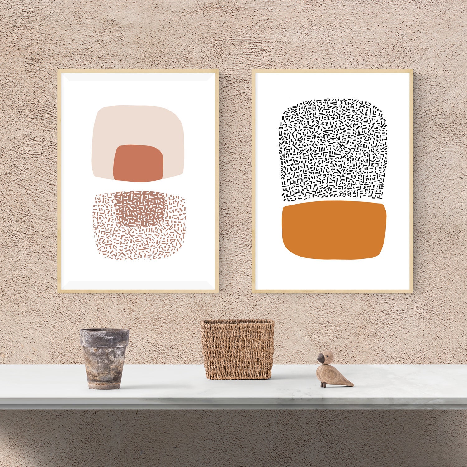Pair wall art Set of 2 Downloadable prints 8x10 prints 2 Etsy