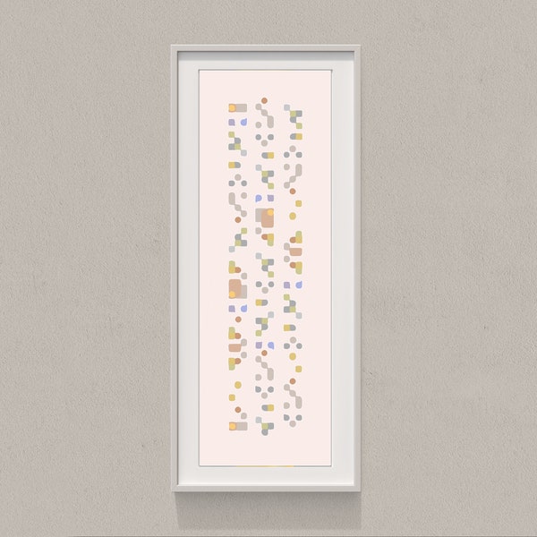 Long Narrow Metal Wall Art Etsy