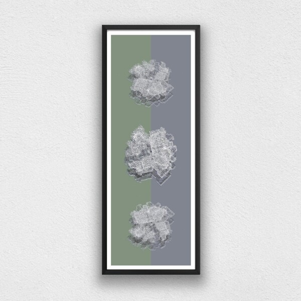 Tall Narrow Wall Decor Etsy