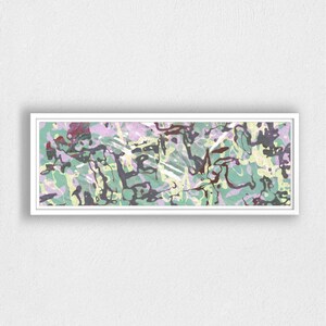Extra Large, Long Art Print: 36x12, 30x10, 60x20 or 90x30, Narrow Wall ...