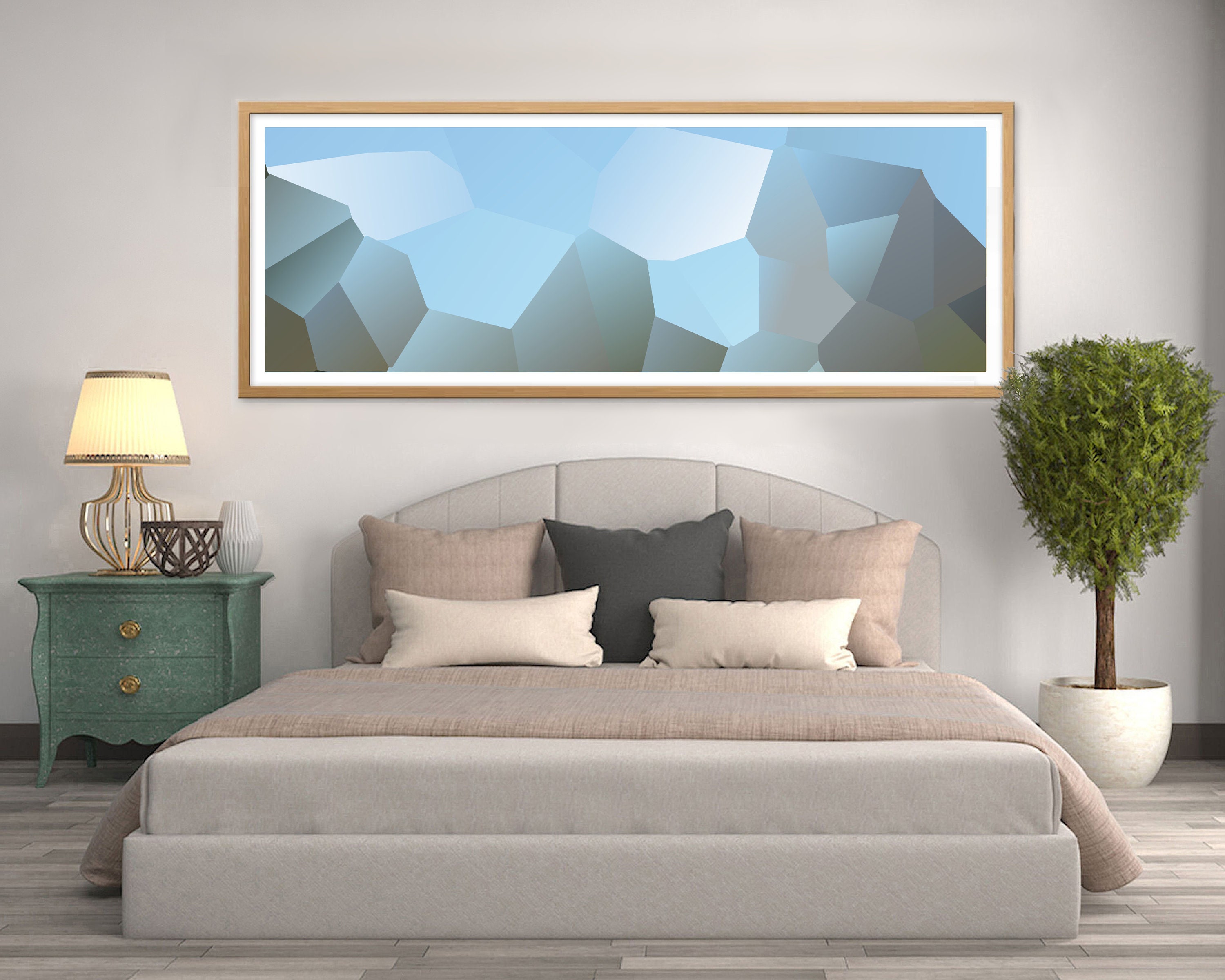 Extra große Wandkunst Lange schmale vertikale Wandkunst | Etsy