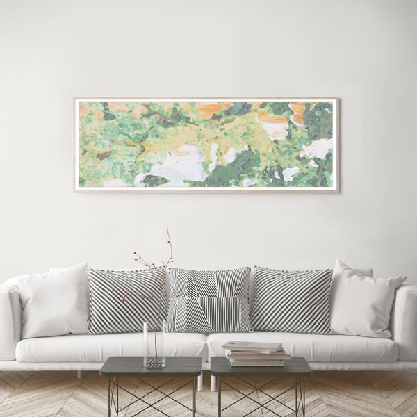 Narrow Horizontal Wall Art Etsy