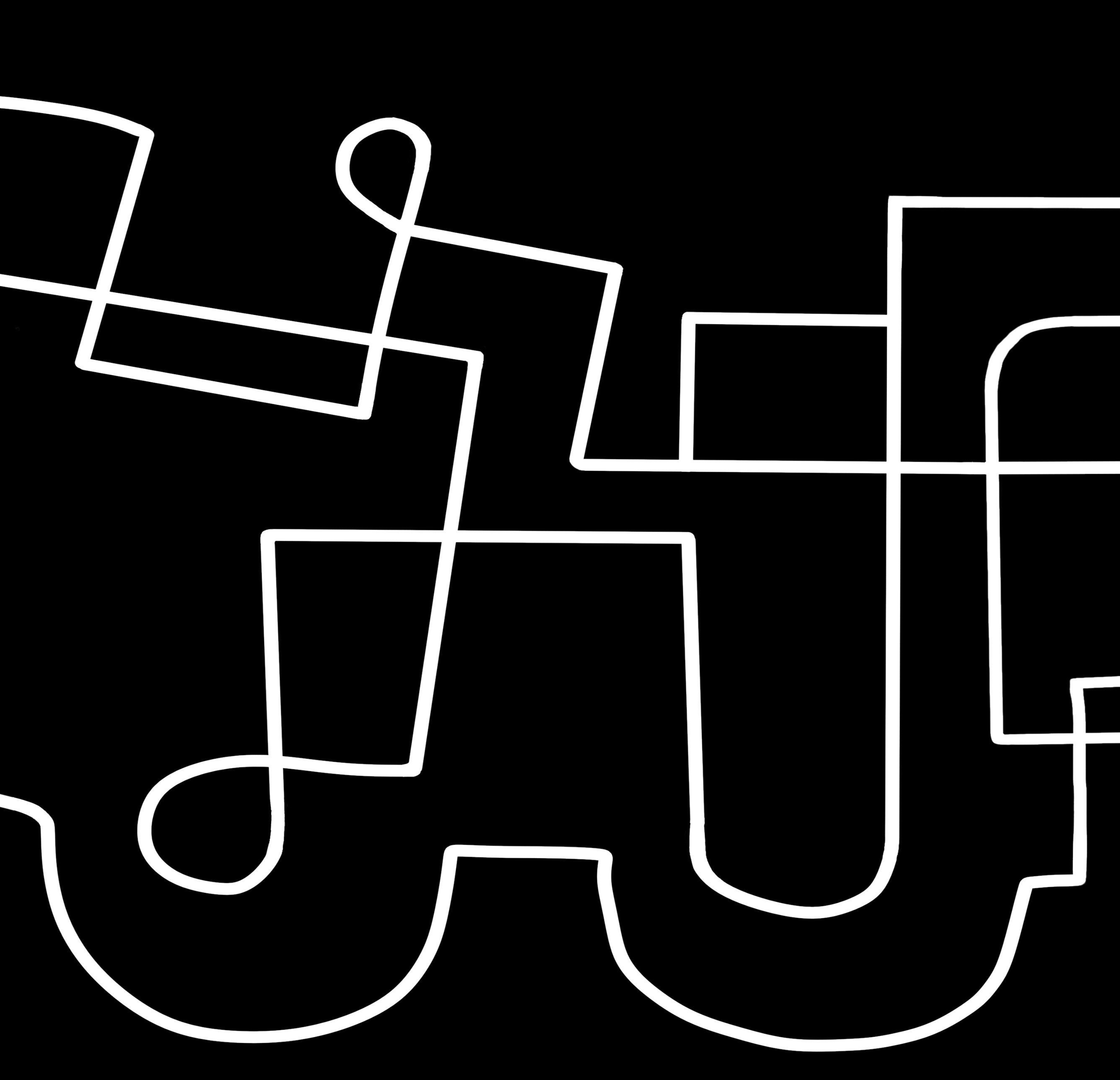 Long Narrow Wall Art Print in Black and White Horizontal Etsy