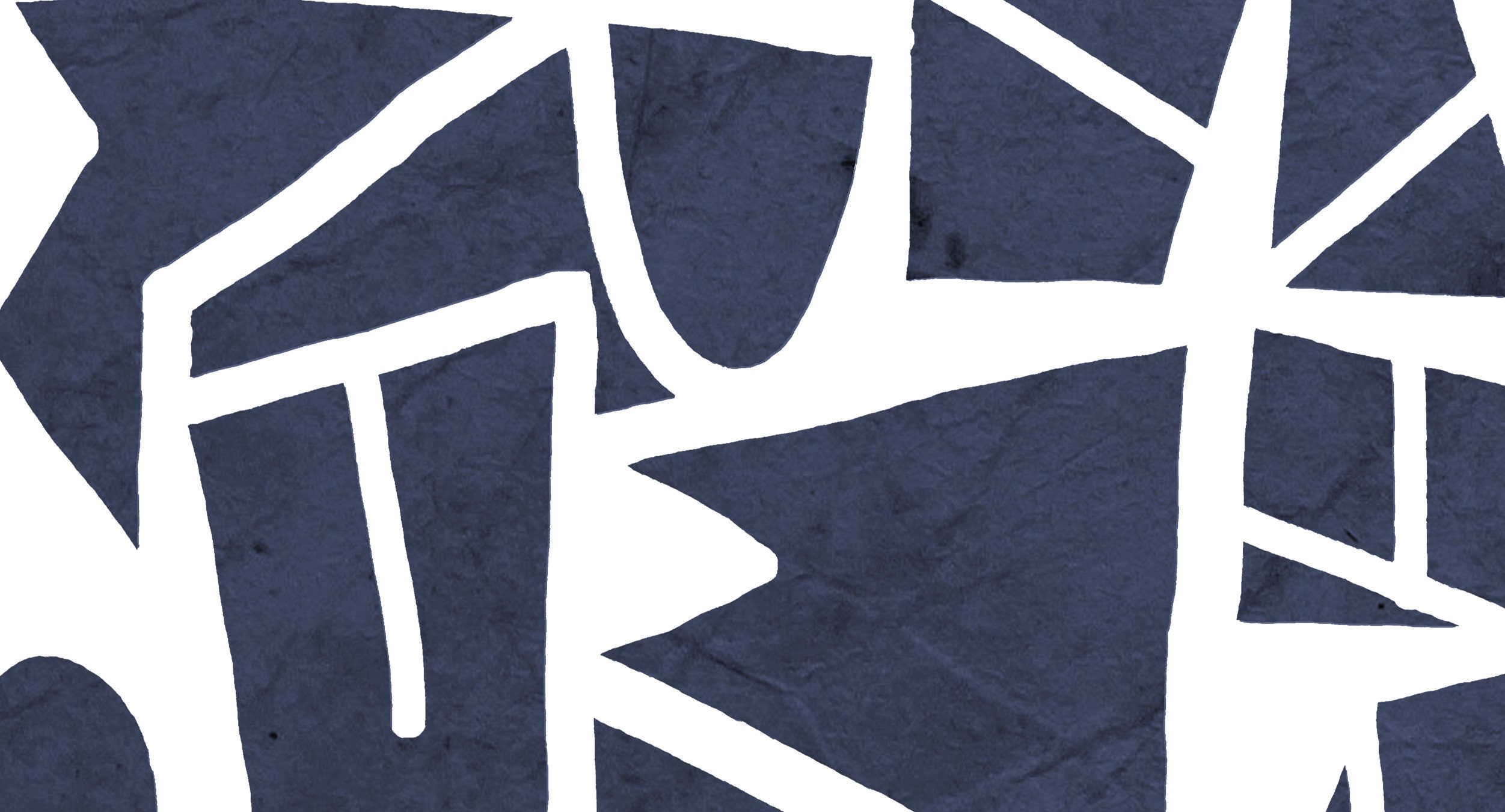 Long Narrow Wall Art in Navy Blue Wide Horizontal Printable Etsy