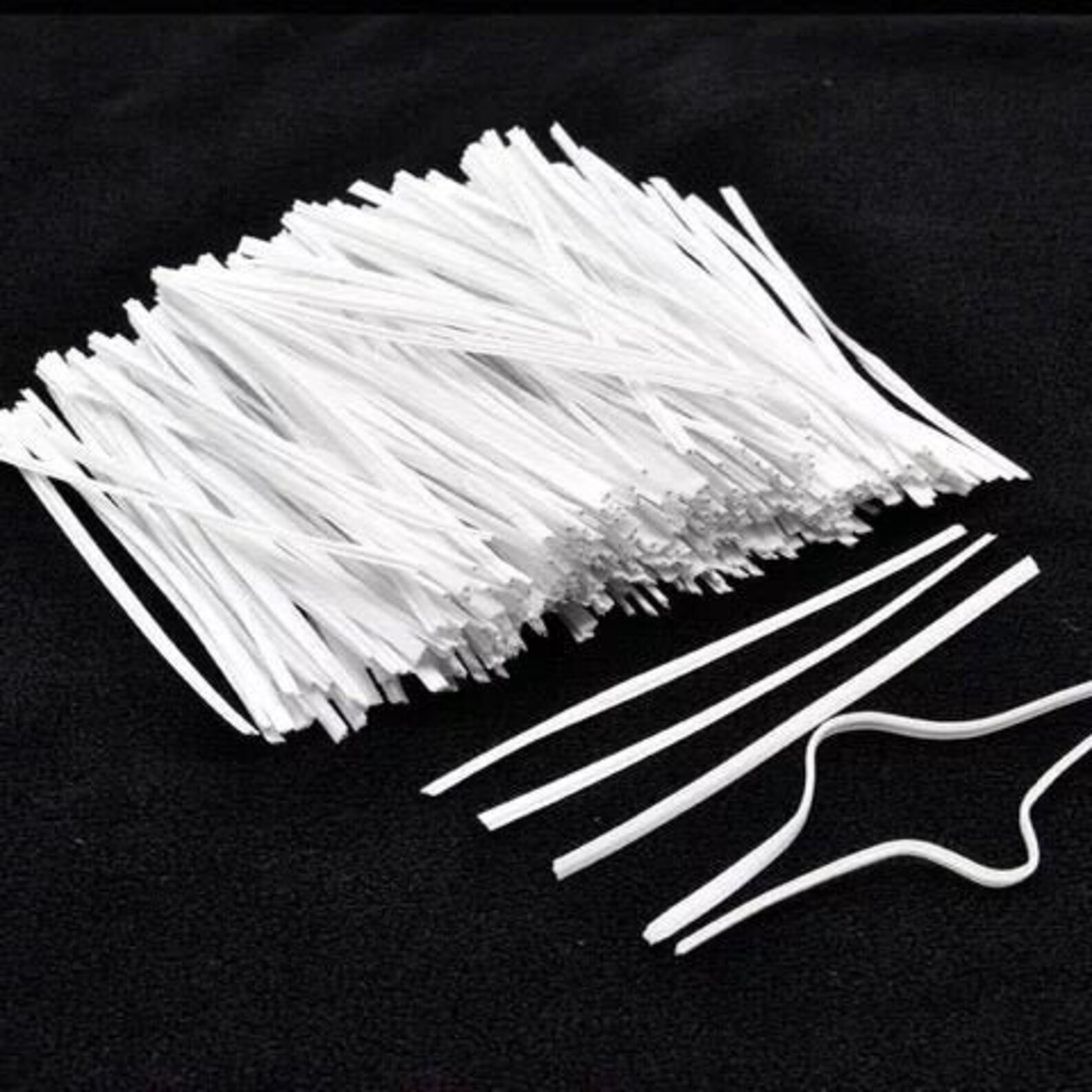 Nose Wire For Face Mask 3mm White Metal With Plastic Tips Etsy