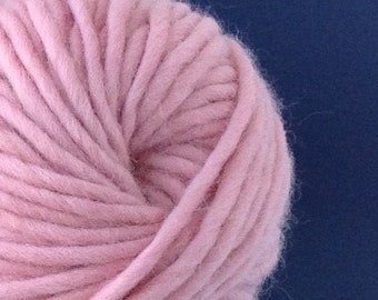 Pink bulky yarn Super chunky merino wool Weight # 6 chunky yarn for hand knitting and felting Thick wool col.5252