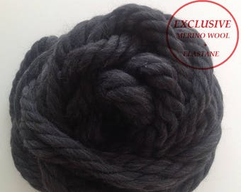 Chunky Merino Wollgarn Riesengarn Arm-Strickgarn Decken-Wolle Super chunky Garn Sperriges Merinogarn Chunky Wolle Big Loop Garn Dicke Wolle