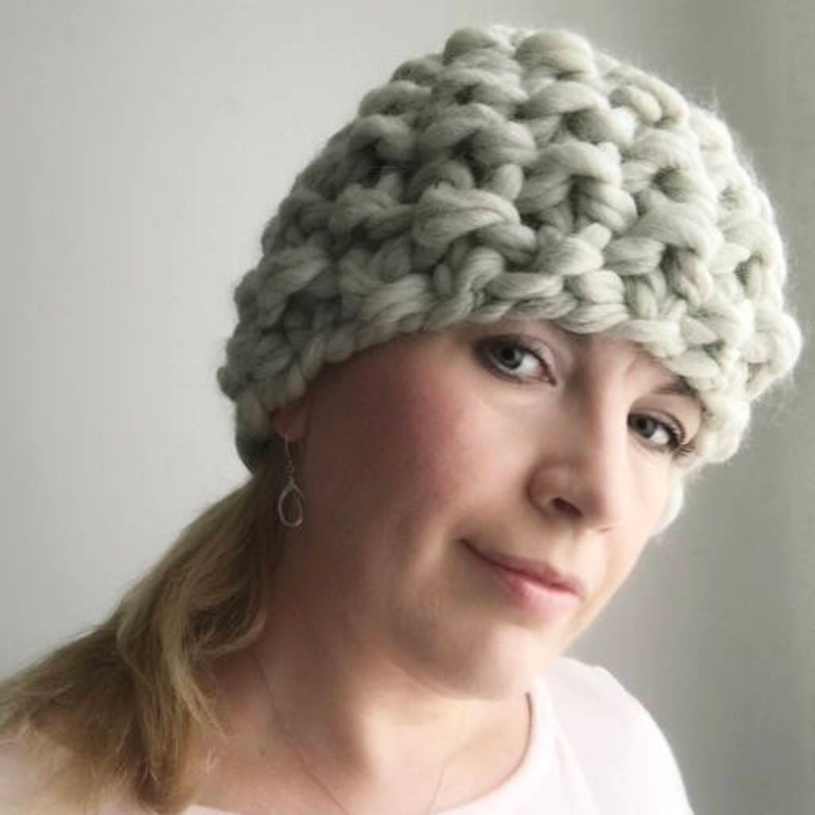Chunky Beanie. Super Chunky Hat. Super Chunky Knit Hat. Super Etsy