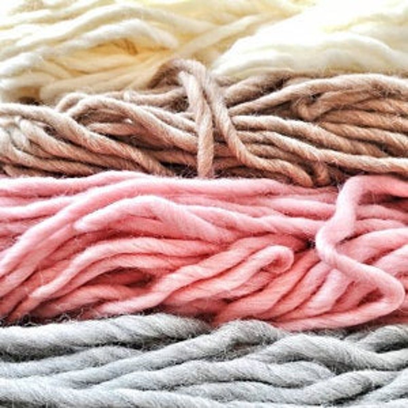 Super bulky yarn Super chunky yarn Merino wool yarn Merino Etsy