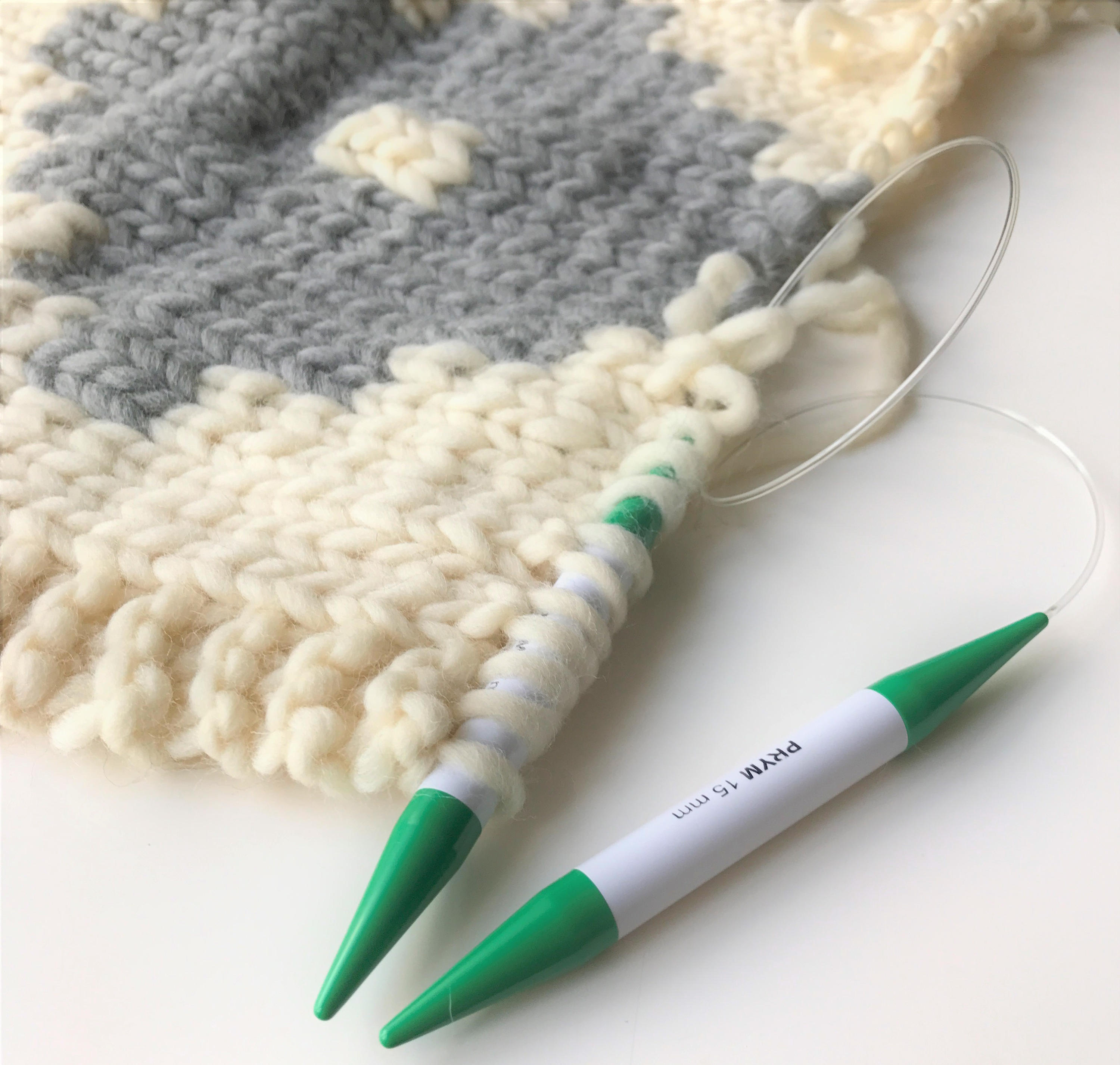 Big circular knitting needles us 19 size 15 mm diameter Needle Etsy