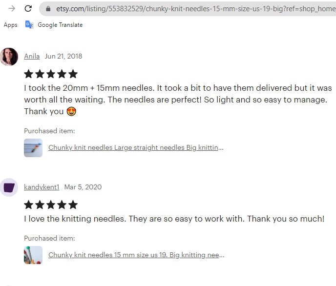 15 Mm Knitting Needles / US 19 15mm/ Thick Knitting Needles Etsy