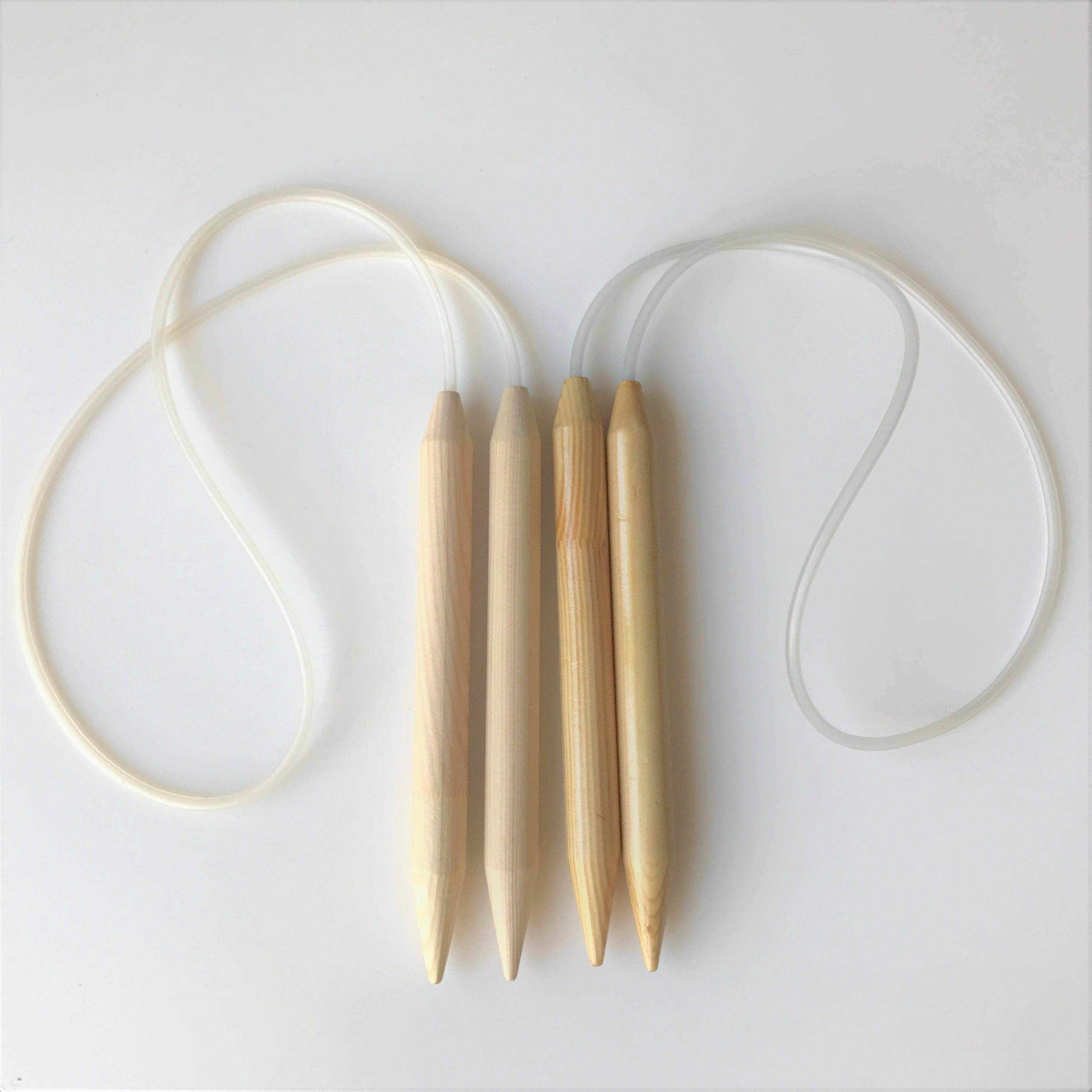 Wooden Circular Knitting Needles, Large US Size 35 20mm us35, 20 Mm,  Handmade for Chunky Yarn 